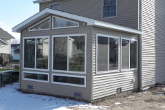 enclosed sunroom extension deck