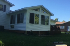 Sunroom with AC unit