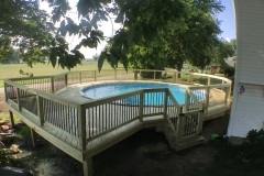 Pool deck