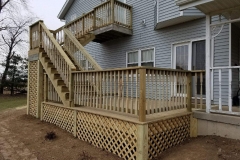 Rebuilt Deck in Sun Prairie WI