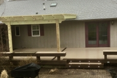 Rope Swing Deck w Pergola